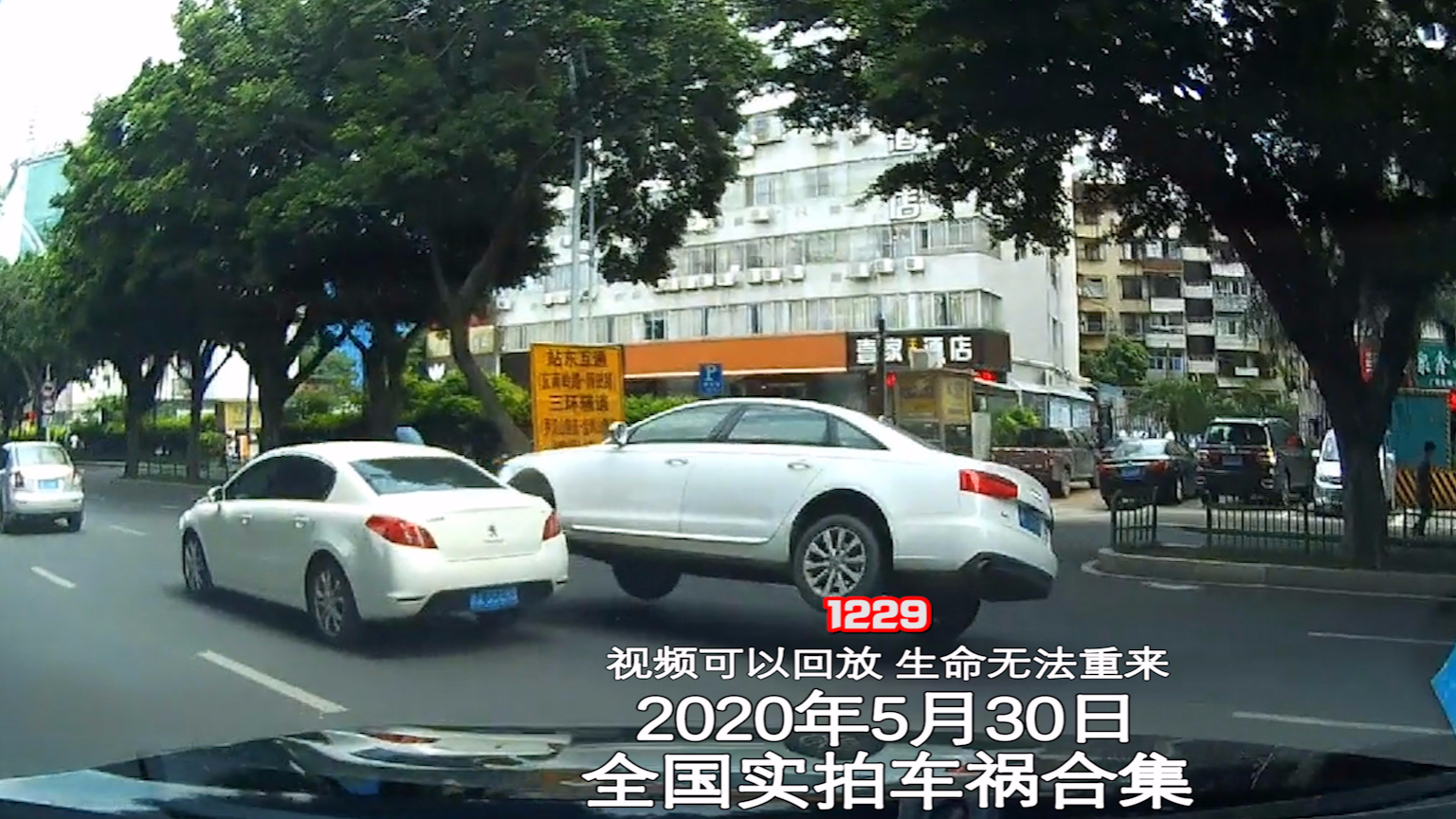 1229期:油门当刹车,suv操作失误变马路杀手【20200530全国车祸合集】